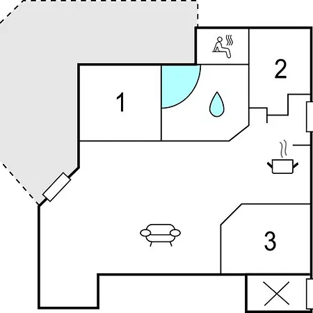 Three-bedroom In Rudkobing * Spodsbjerg